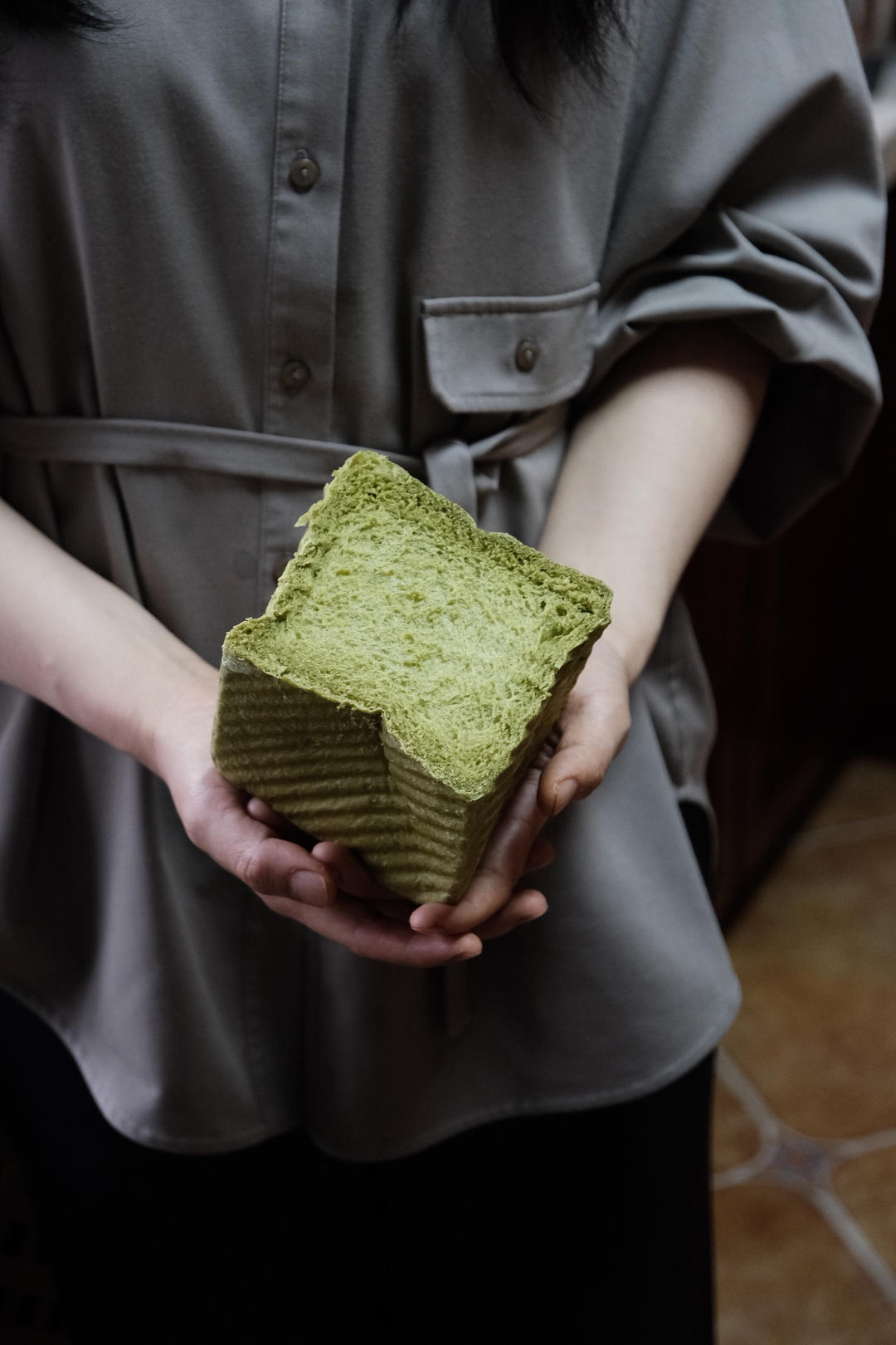 抹茶高級生吐司
