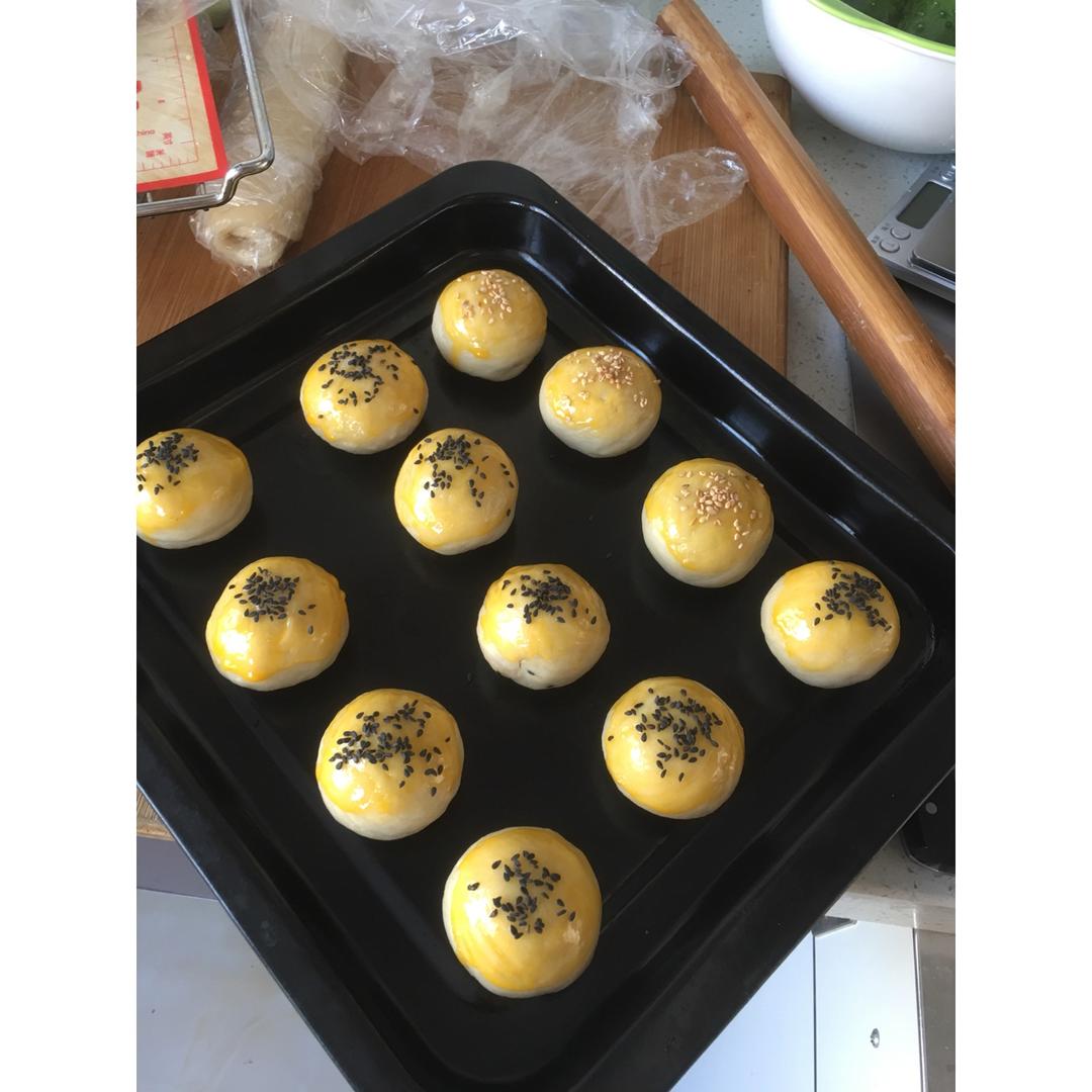 苏式五仁月饼--大包酥快手做出的层次分明