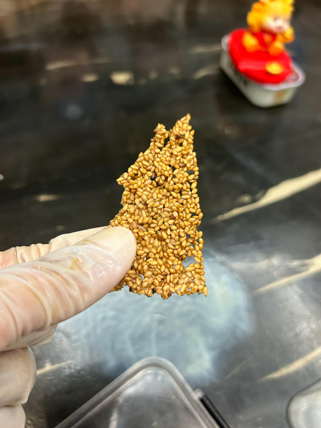 黑芝麻薄脆