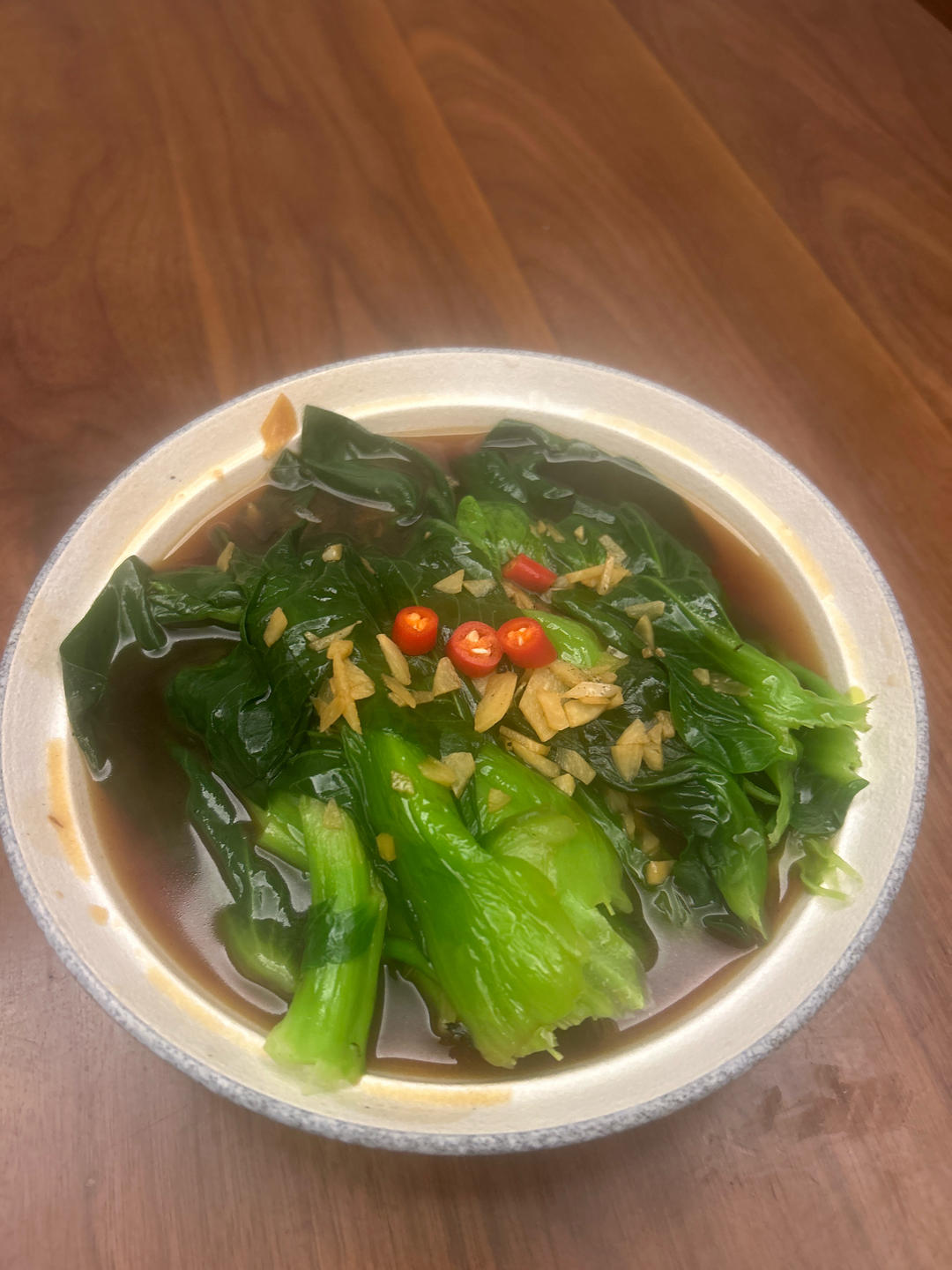 白灼油菜—年夜饭最受欢迎的素菜