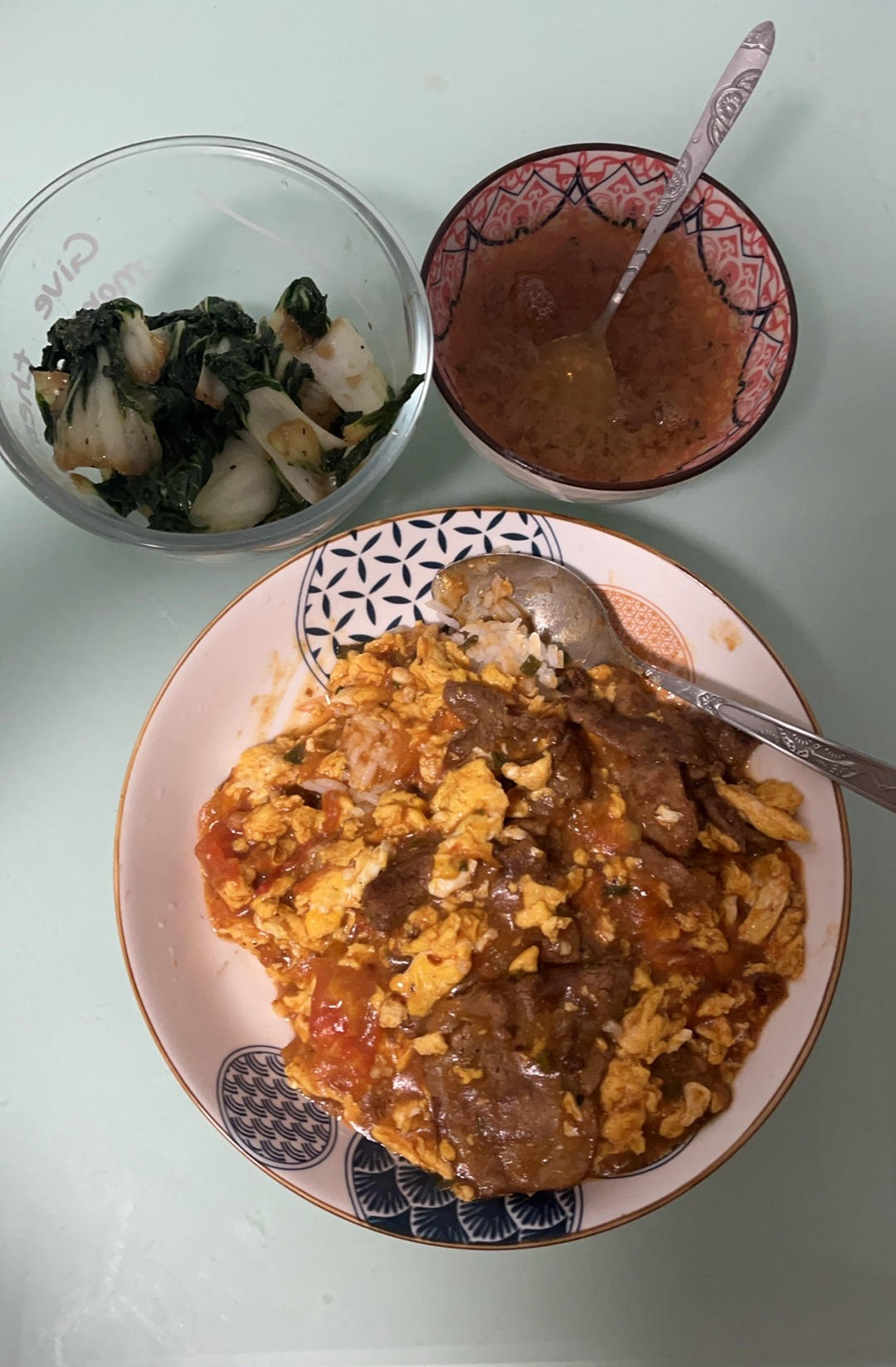 酸甜浓郁～超开胃🔥番茄滑蛋牛肉饭