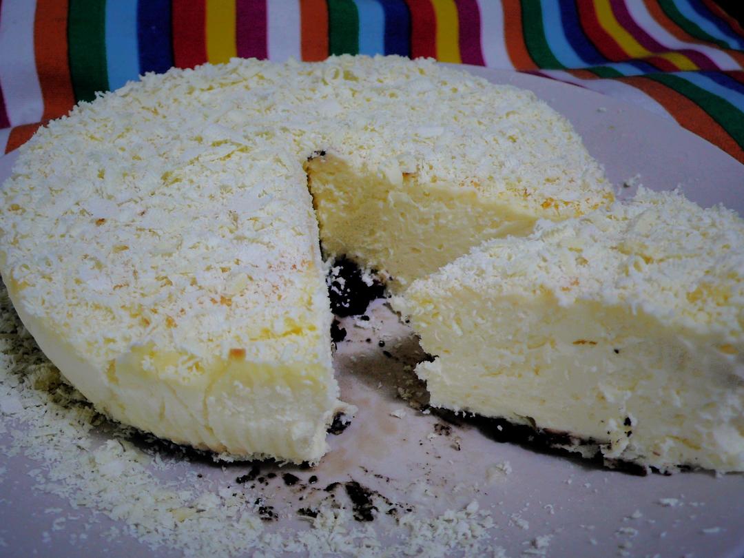 超简单微波炉芝士蛋糕