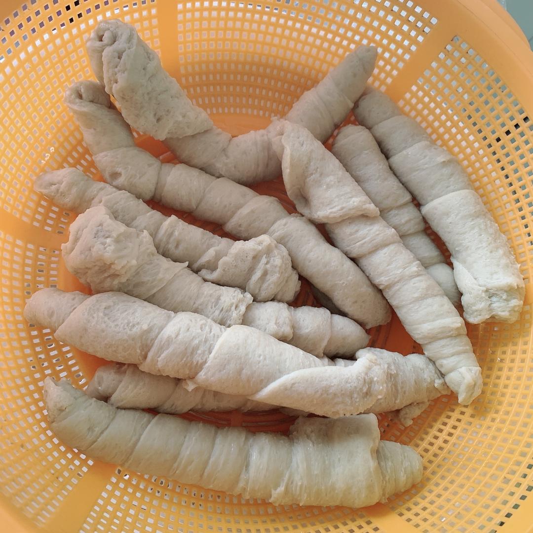 自制面筋1⃣️不用洗面版，操作简单，成功率百分百，内附卷面筋视频！