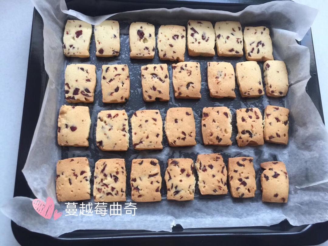 蔓越莓饼干（君之配方改良，易操作版）