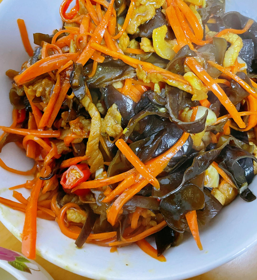 鱼香肉丝（家常简易版）