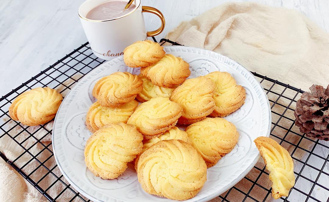 黄油曲奇香浓酥脆 超详细解说记得先收藏的做法