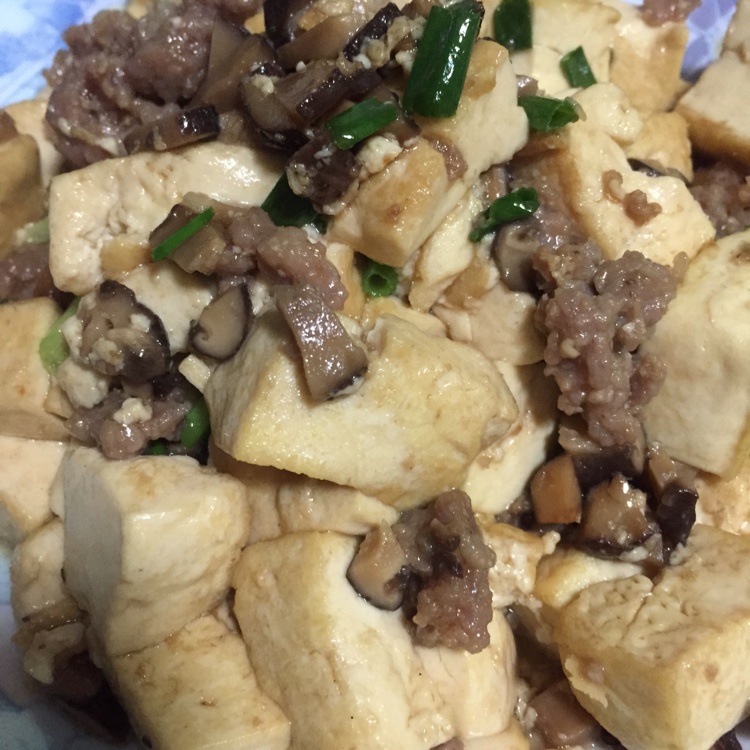 肉末豆腐