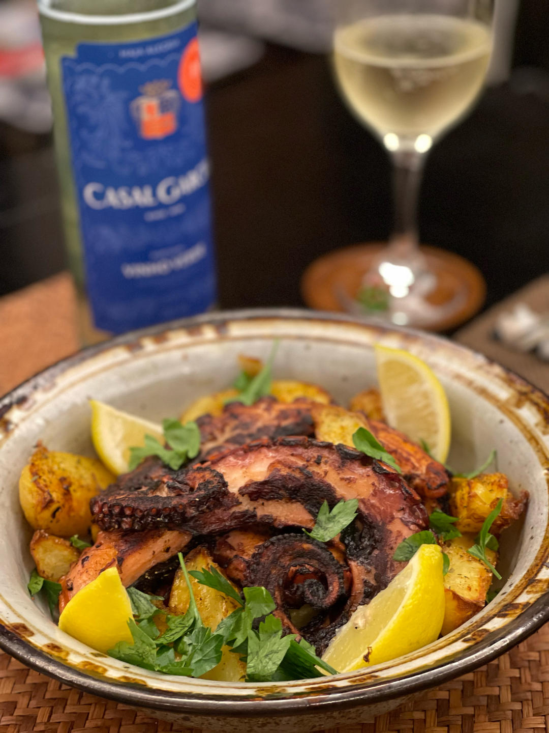 西班牙煎烤章鱼腿Pulpo a la Gallega