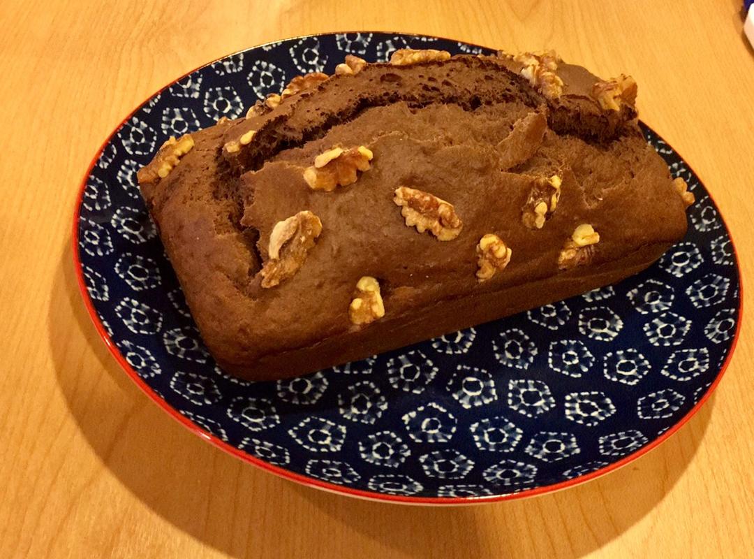 可能是最好吃的香蕉巧克力蛋糕