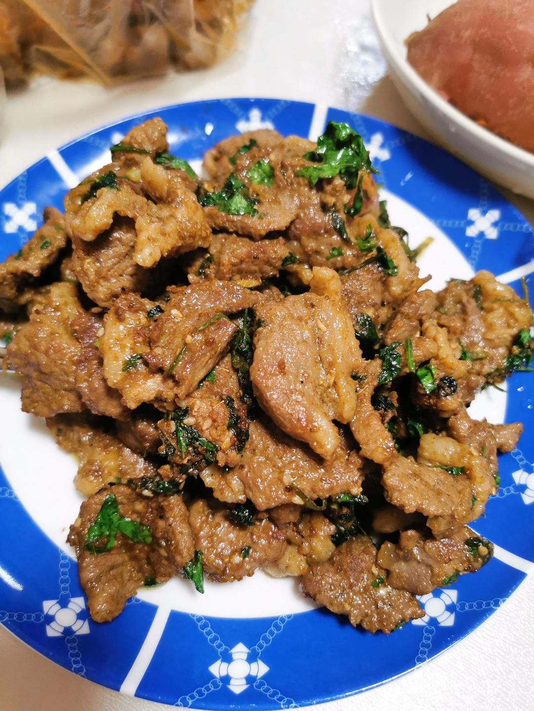 超越羊肉串的孜然爆炒羊肉