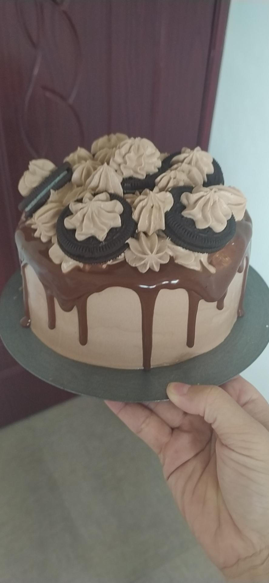 私房烘焙｜奥利奥淋面生日蛋糕