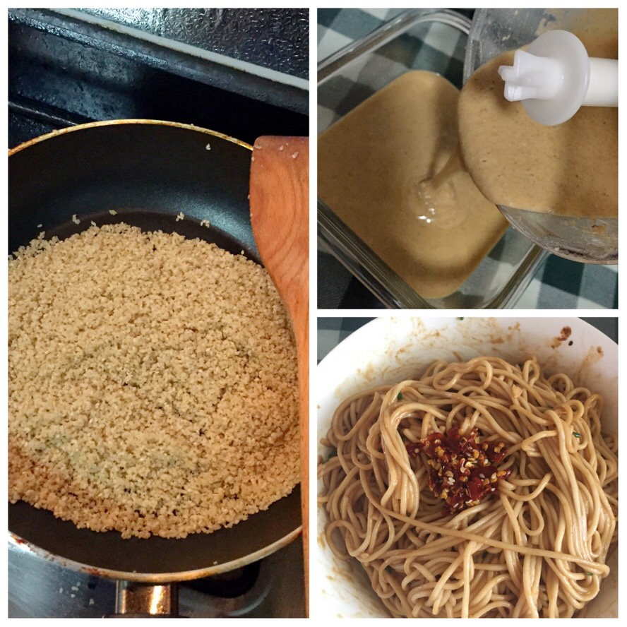 热干面酱汁调法/热干面