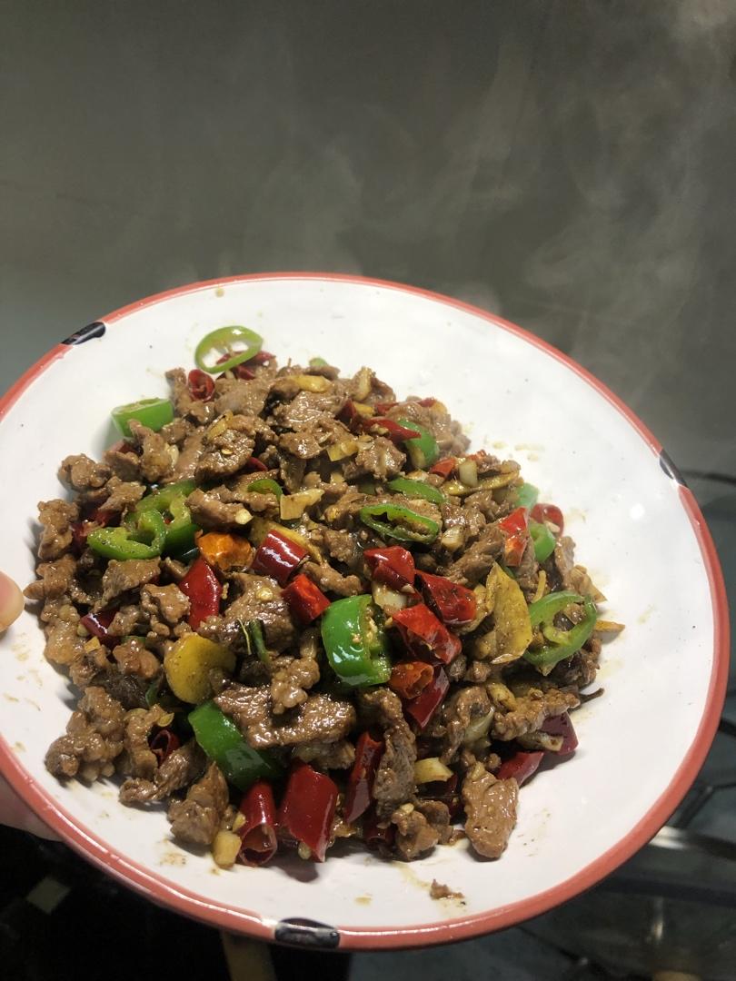 小炒牛肉