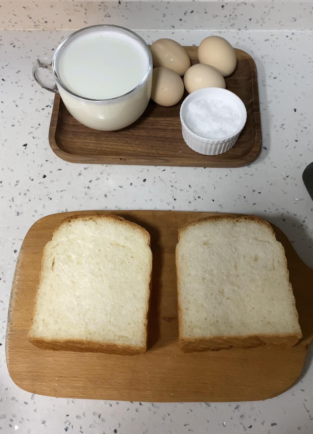 纯奶手撕吐司的做法 步骤1