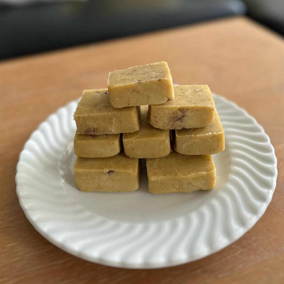 奶香绿豆糕（无豆腥味，超快手不麻烦）