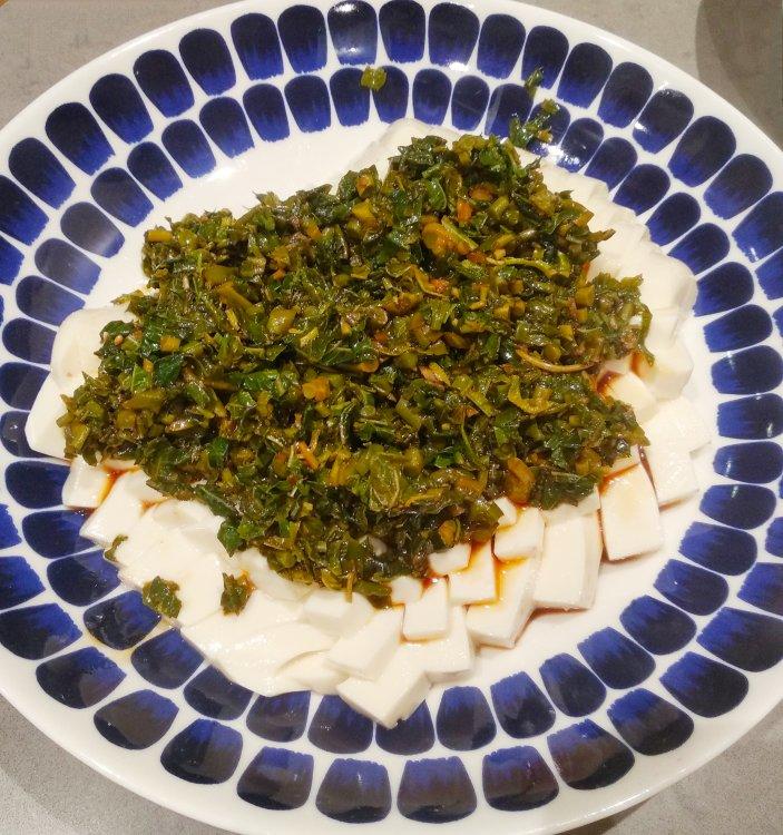 香椿拌豆腐