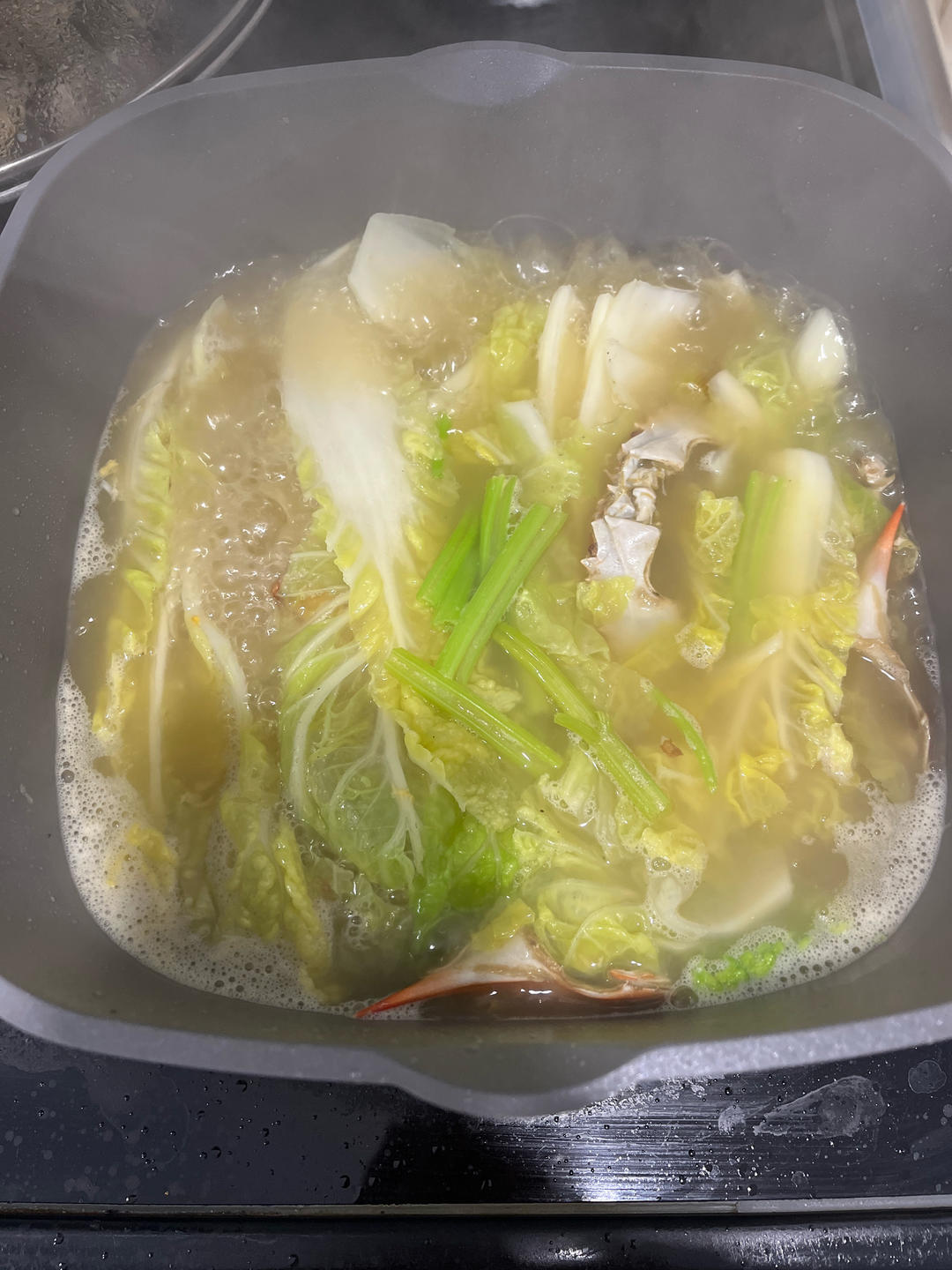 蟹白汤