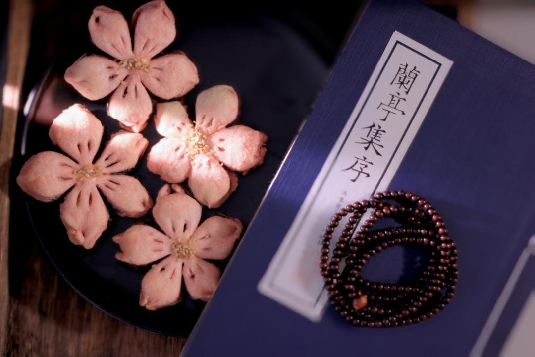 浪漫唯美樱花酥～～豆沙馅