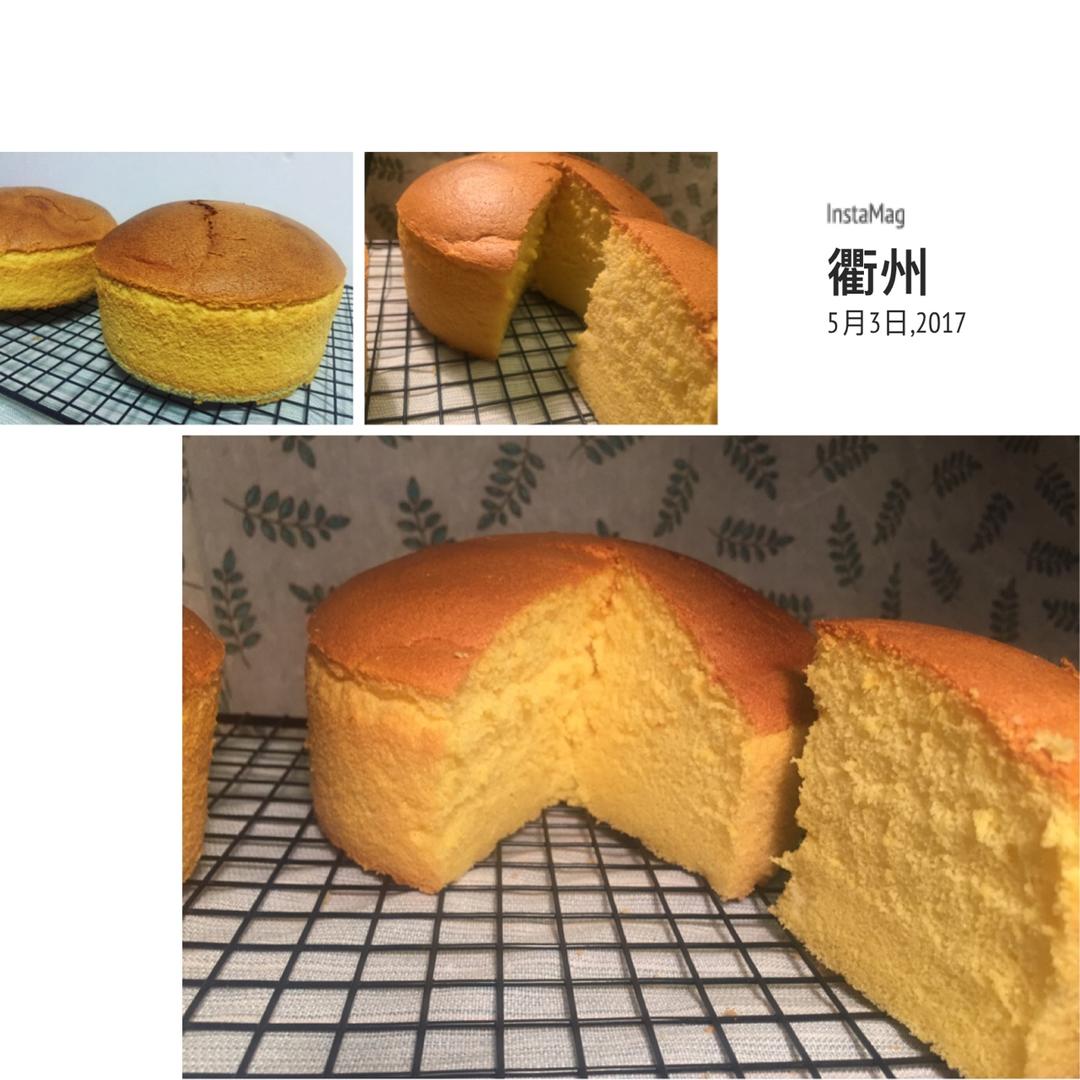 《Tinrry+》戚风蛋糕（6寸配方）（基础、超详细教程）