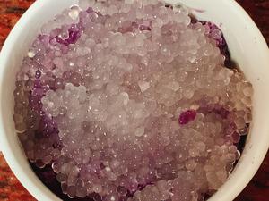 低脂无糖的奶香紫薯西米露的做法 步骤9