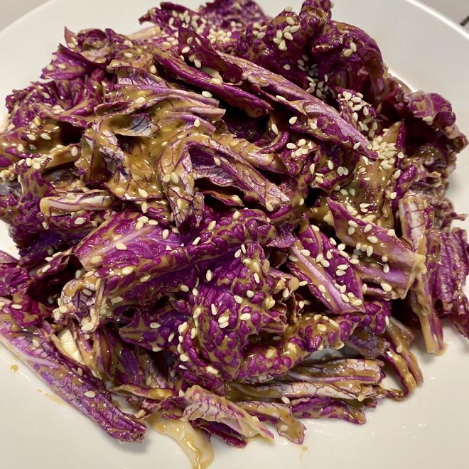 乾隆（紫）白菜的做法