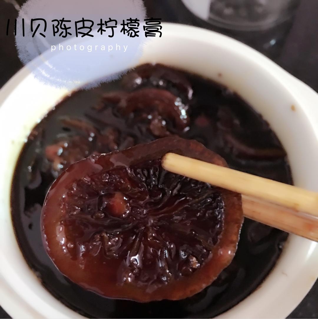 川贝陈皮柠檬膏