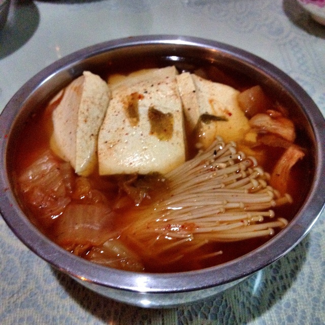 泡菜豆腐锅