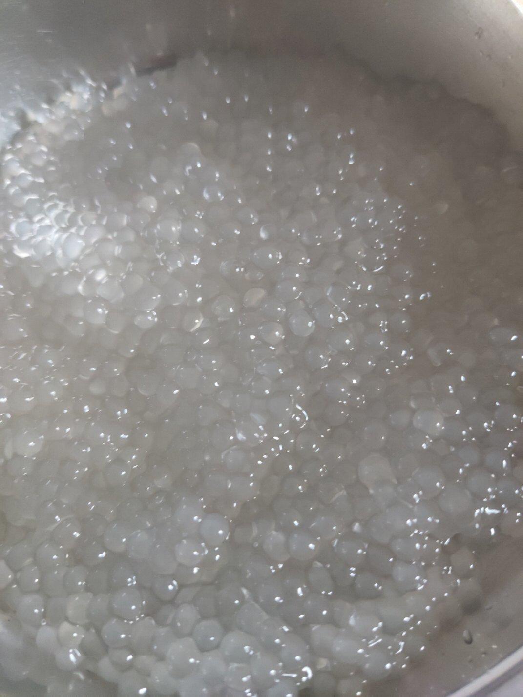 【西米露】怎么煮一颗颗晶莹剔透的西米Q又弹