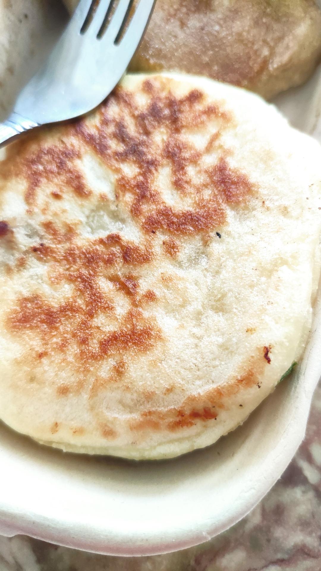 超喧软的馅饼，冷了也不会变硬，全程不用揉面