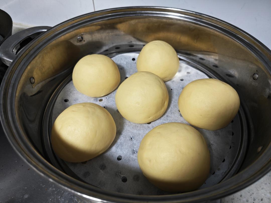 奶香玉米面馒头（一次发酵）