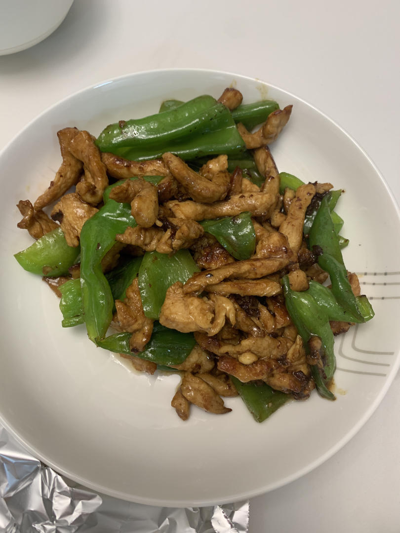 ㊙️超级下饭的青椒炒肉丝❗️吃三碗饭都不够
