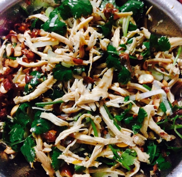 减脂健身｜凉拌手撕鸡丝（香辣&麻油版）