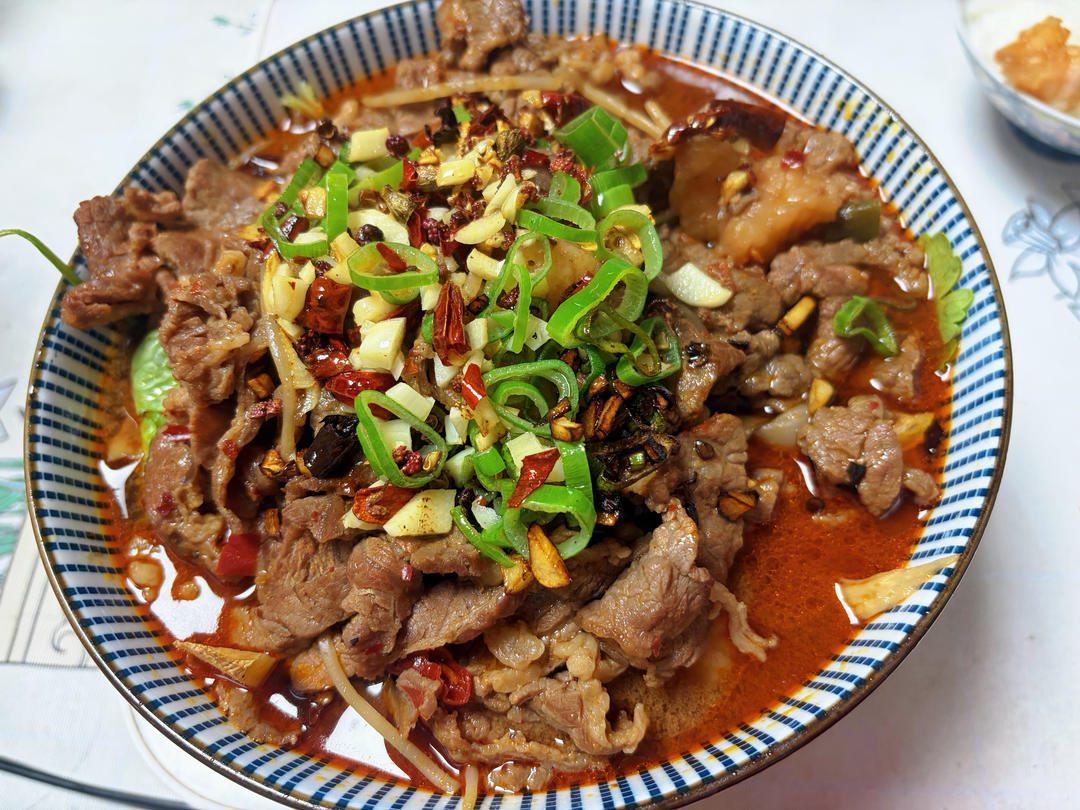 水煮牛肉（家庭版）