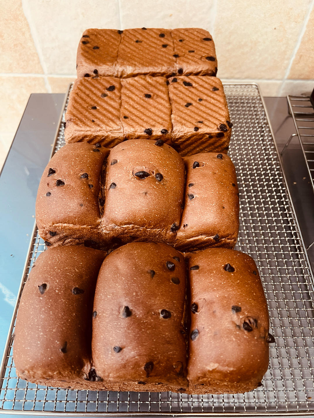 好吃到翘jiojio的巧克力生吐司