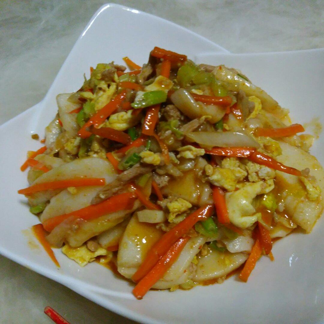 推推是个软柿子做的炒白果