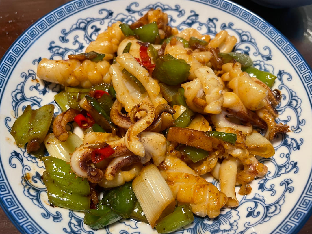 爆炒鱿鱼
