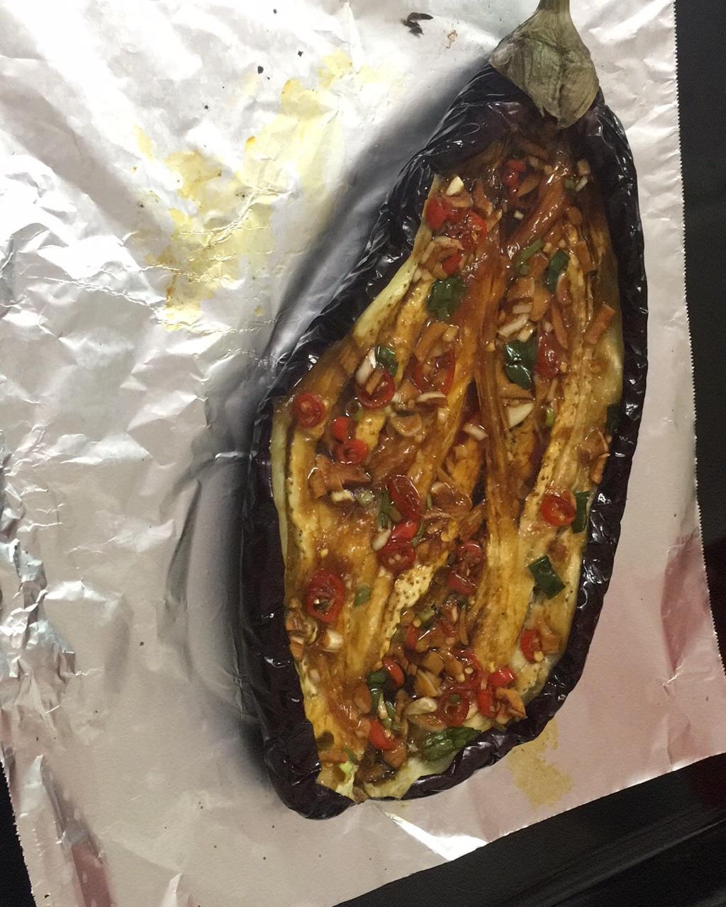 烤茄子（烤箱版）