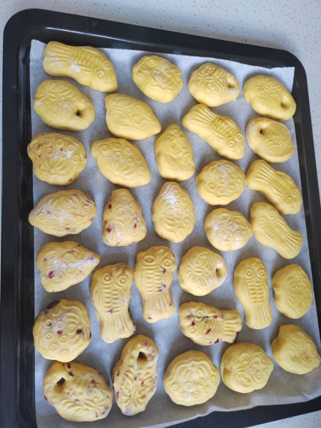 七夕节传统胶东特色黄金南瓜巧果