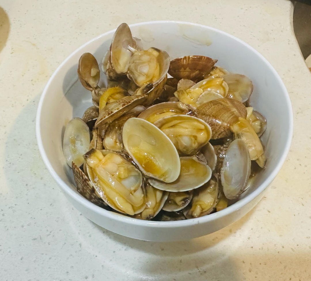 5分钟快手菜❗️秒杀路边摊爆炒花甲～好吃到爆