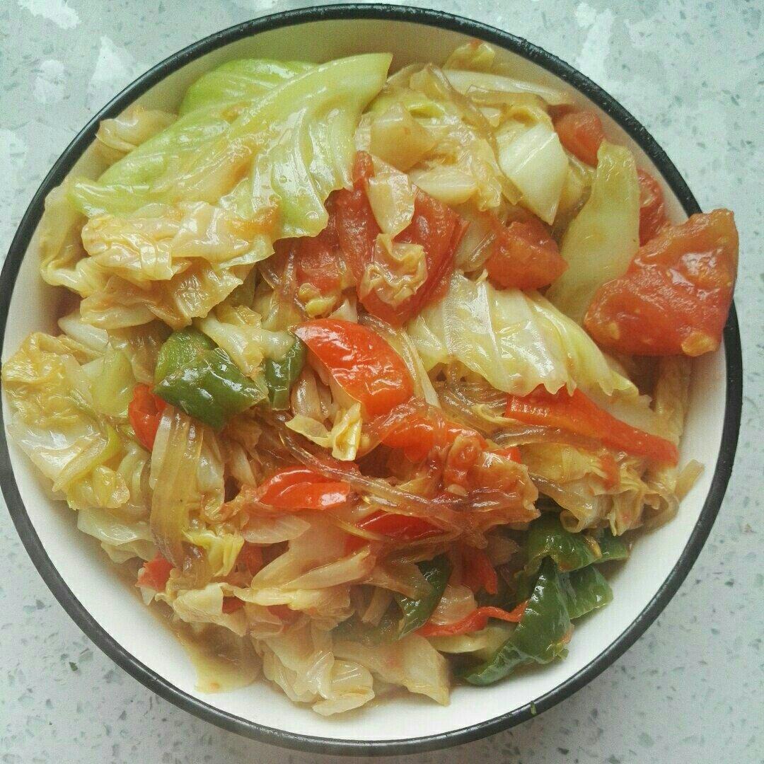 天空之城╯做的番茄甘蓝