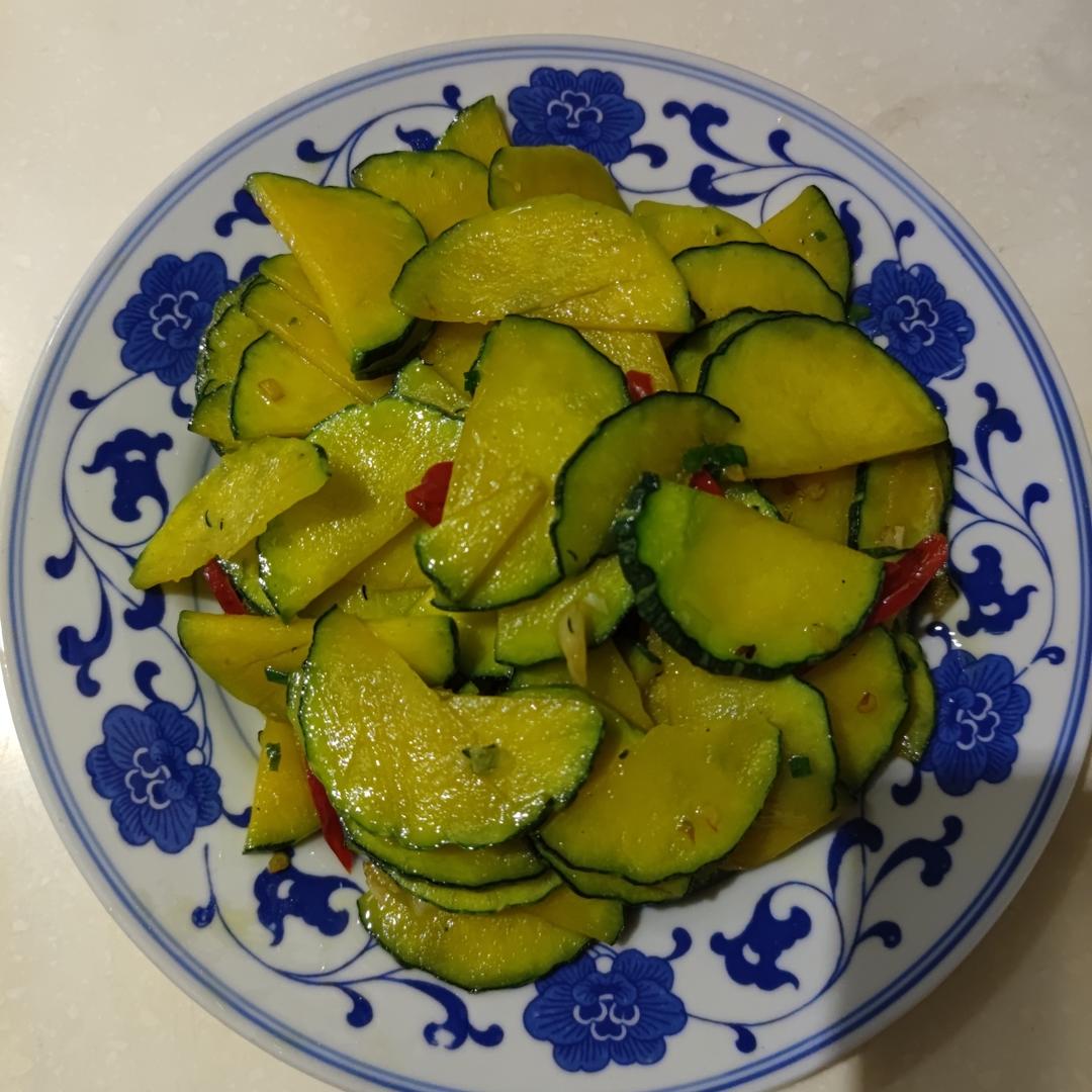 小青南瓜有老家的味道