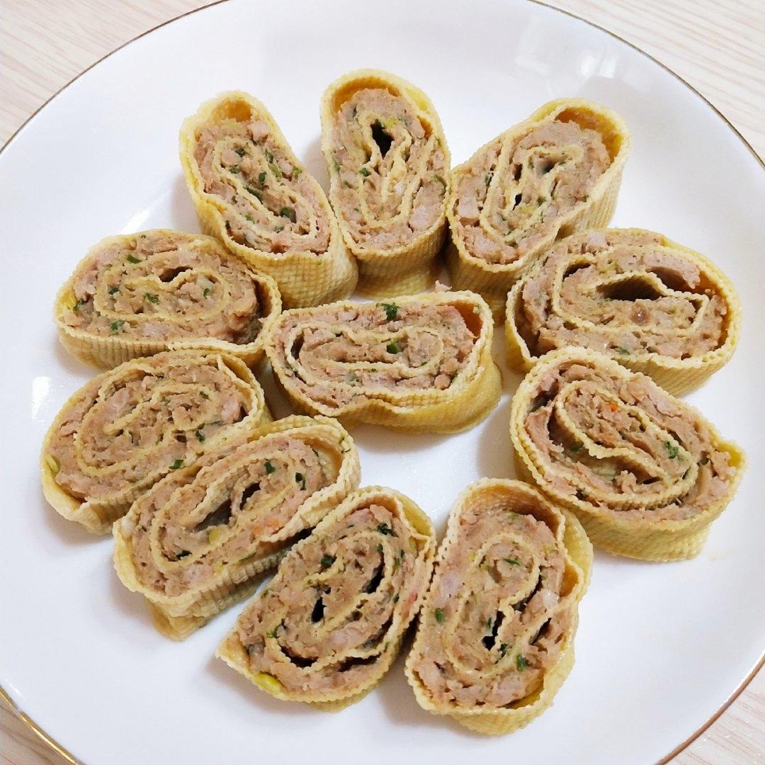 手机用户1357_1gc4做的干豆腐蒸肉卷