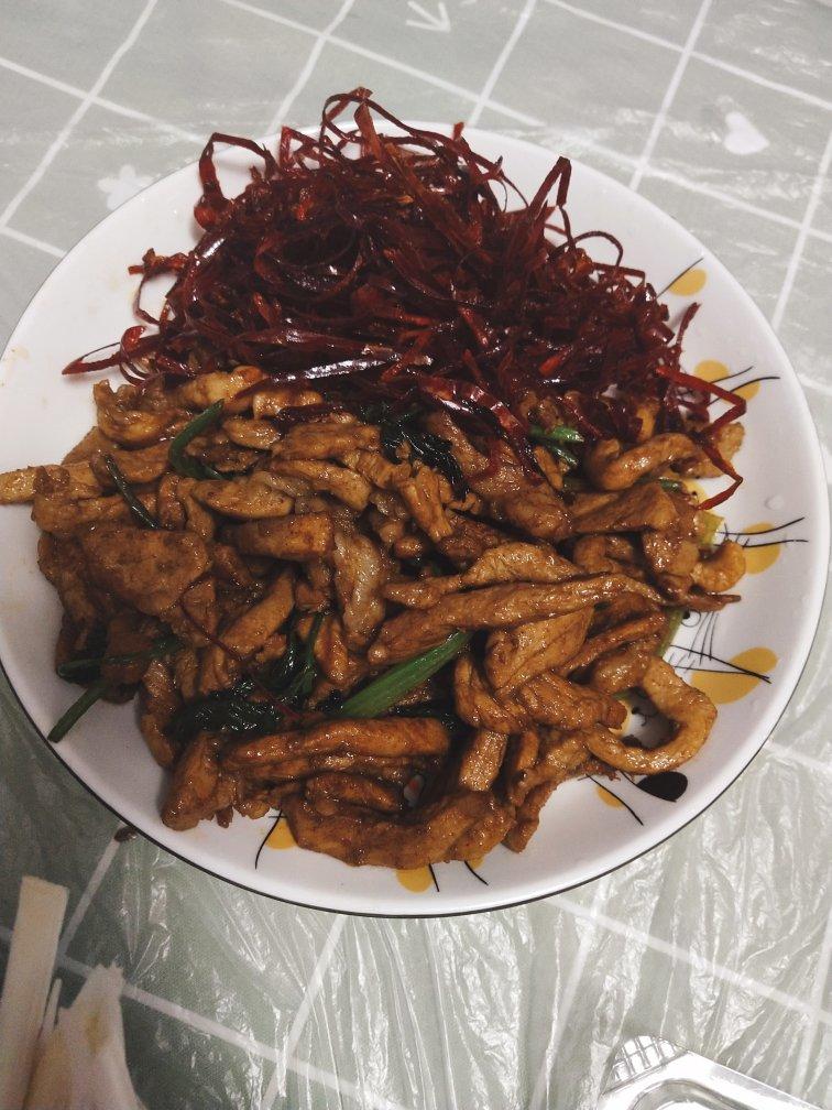 香辣肉丝