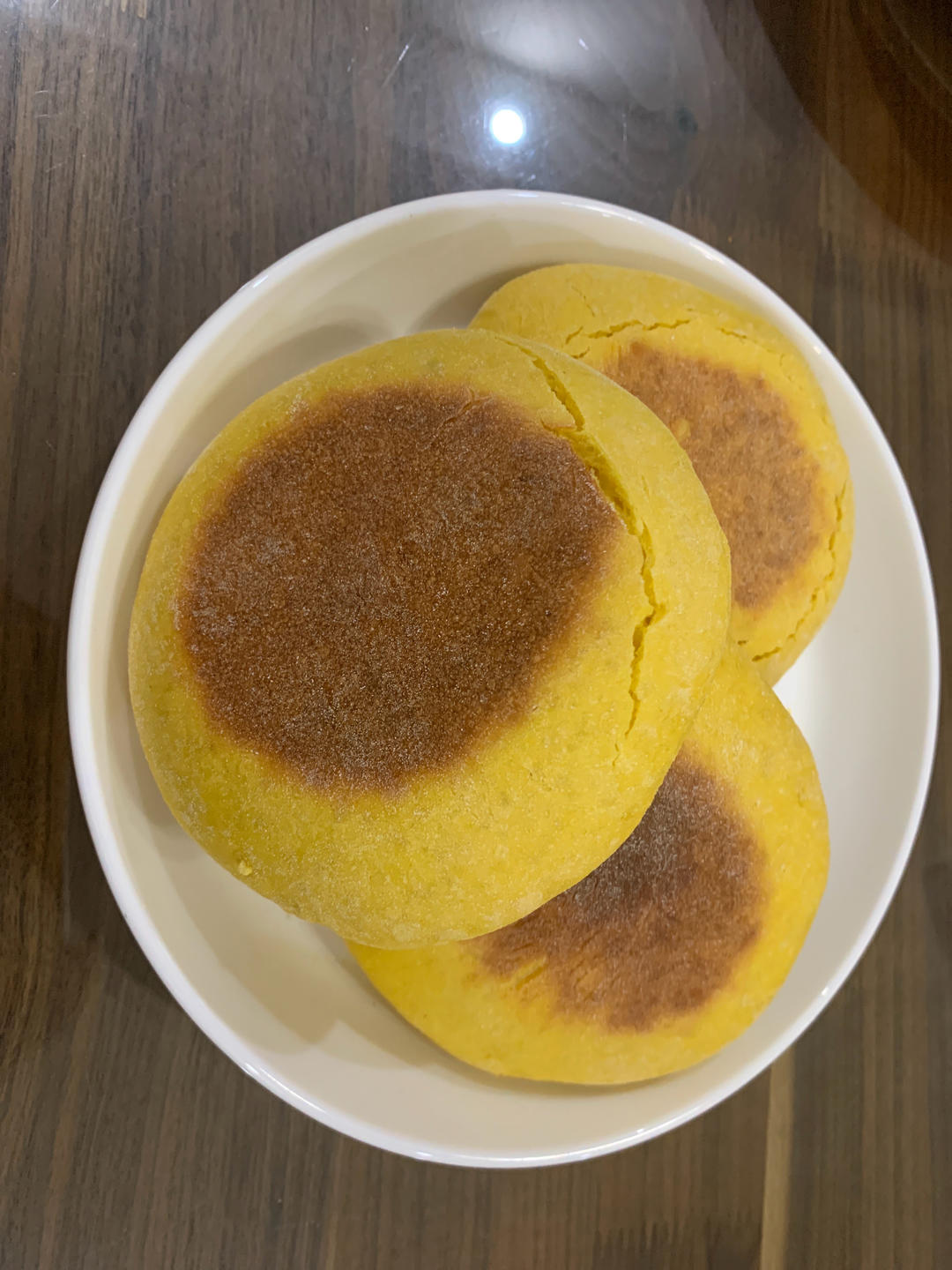 不加1滴水的南瓜发面饼