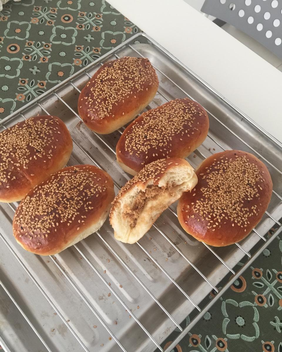 超好吃的肉松面包
