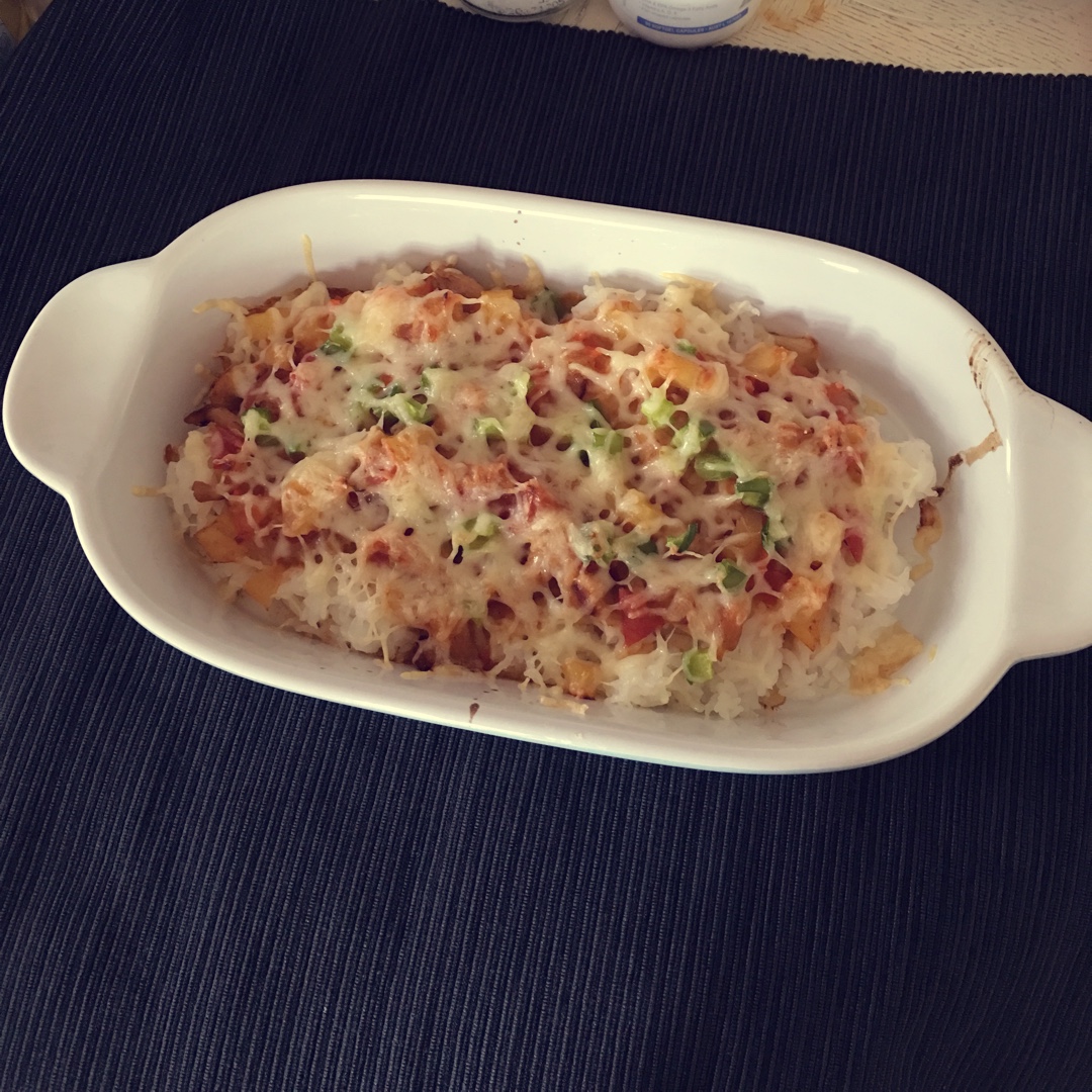 番茄鸡肉浓情焗饭【两人份】