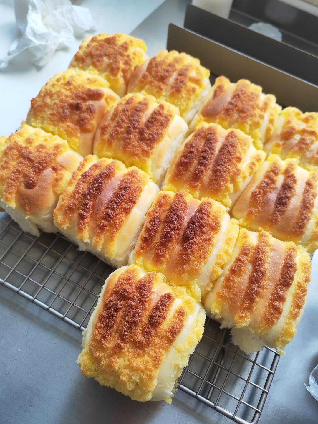 🥛超简单快手，柔软拉丝，一次发酵，牛奶小餐包