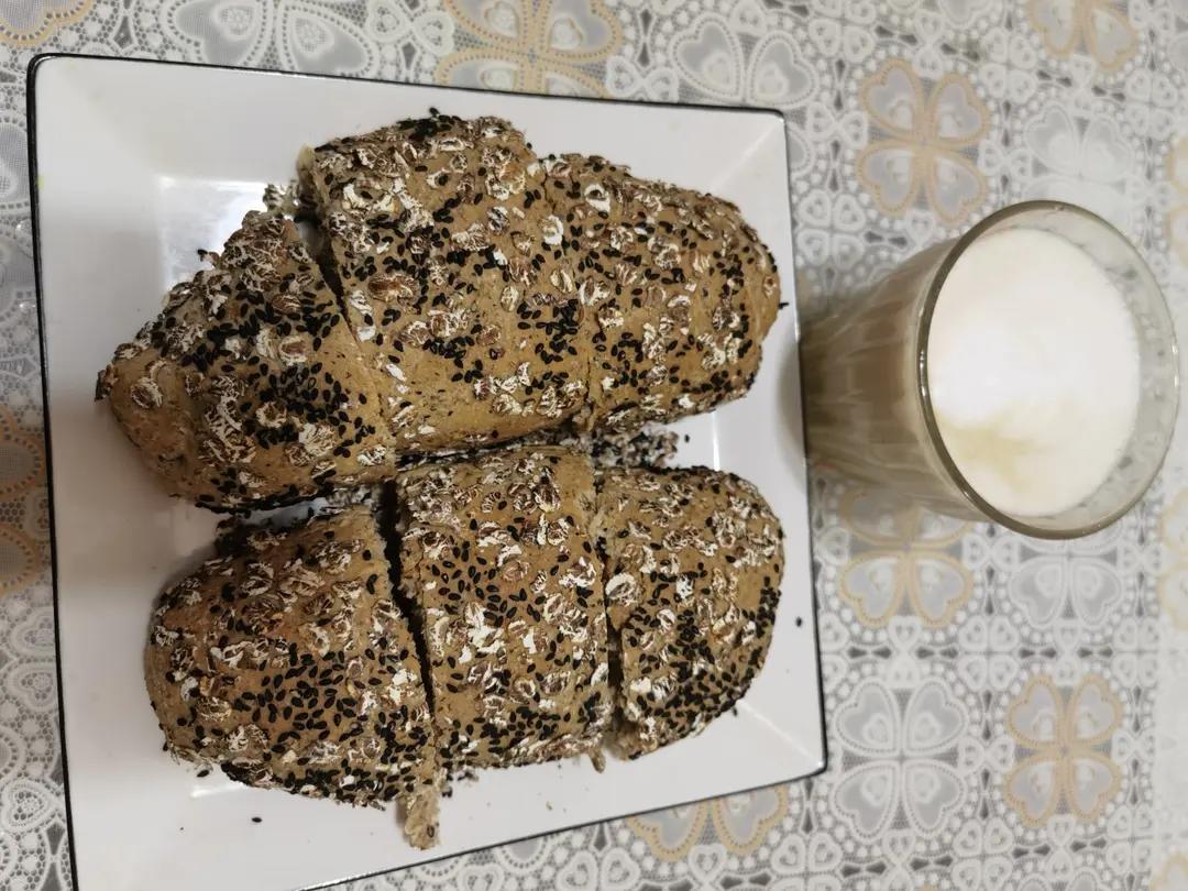 赛百味面包胚--蜂蜜燕麦面包 50%全麦 山寨版