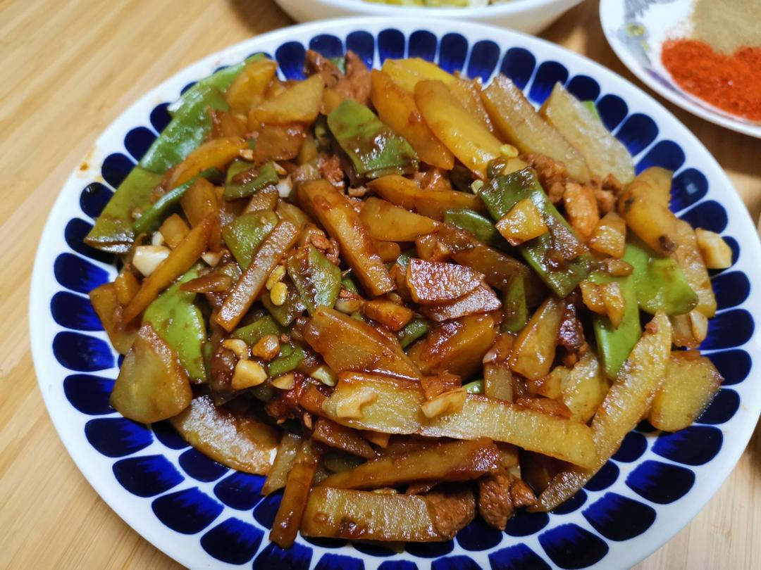 焖扁豆