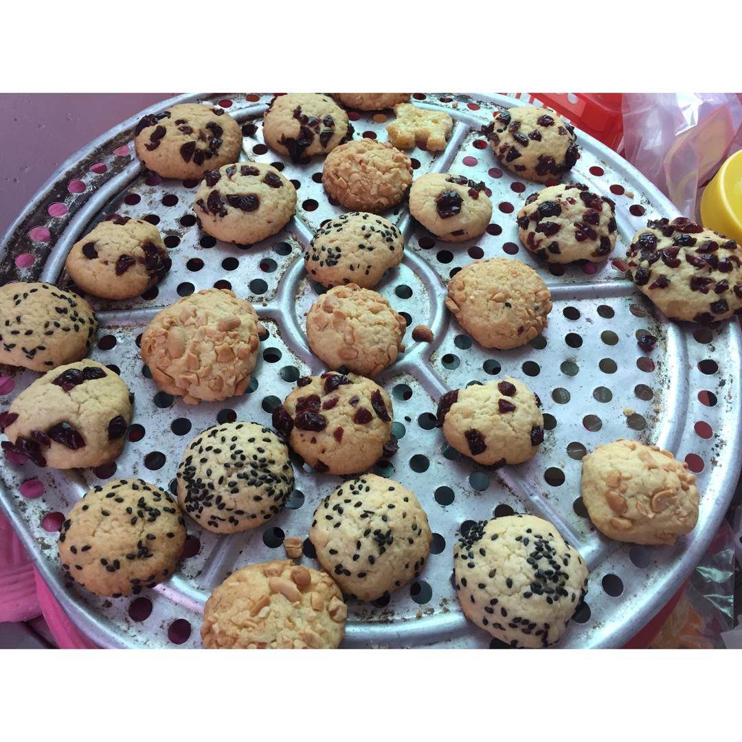 坚果酥饼/花生酥饼/芝麻酥饼